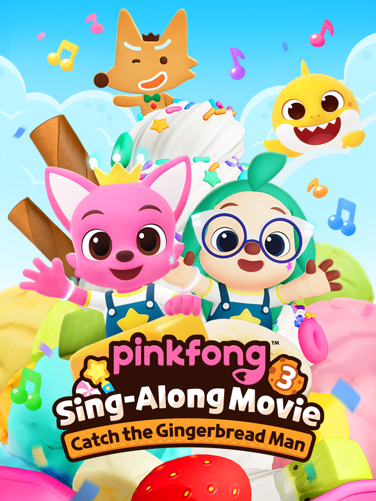 Pinkfong Sing-Along Movie 3: Catch the Gingerbread Man 2023